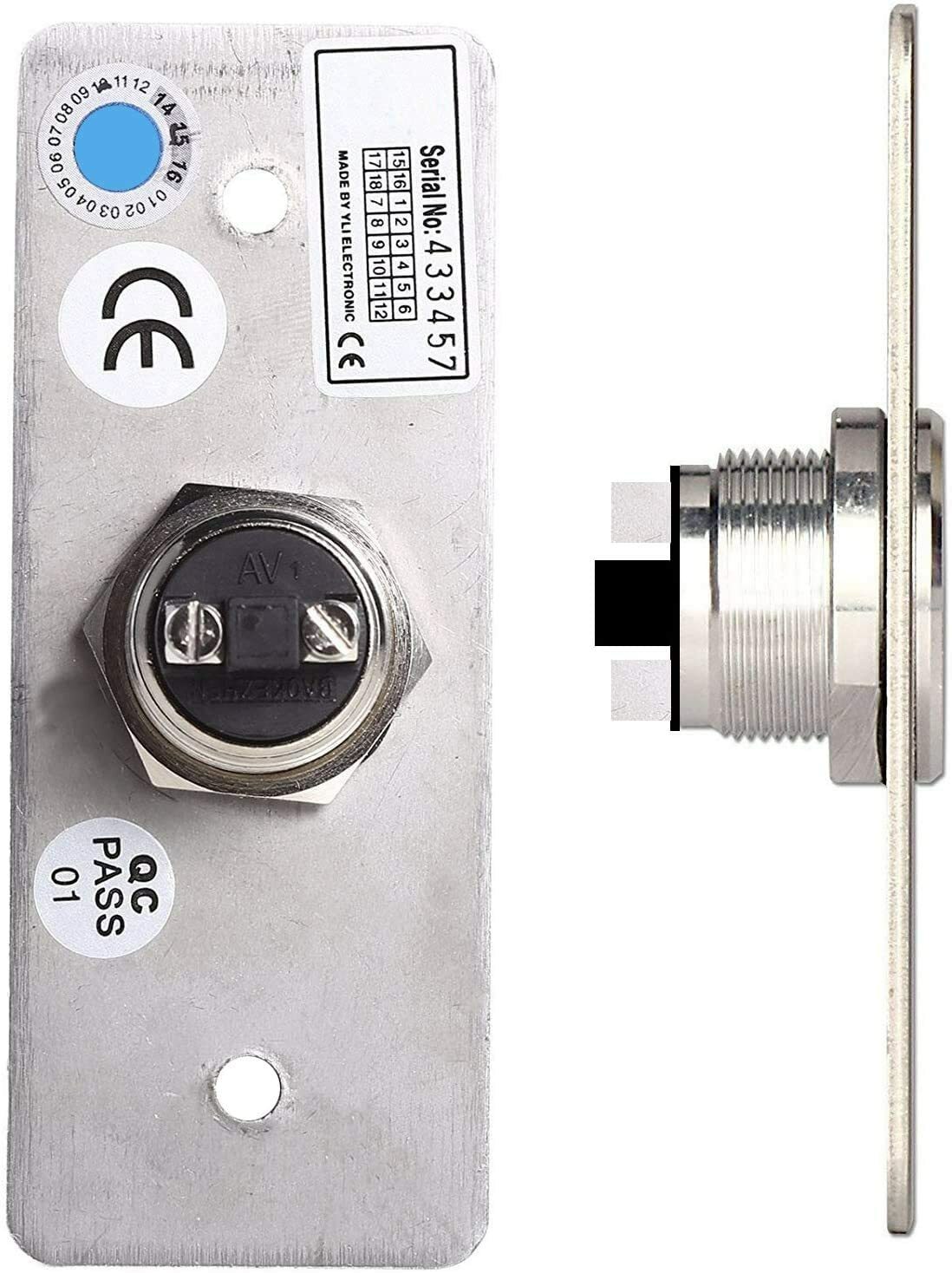 Door Access Control Kit with Fail Safe Electric Strike Lock Remote Control