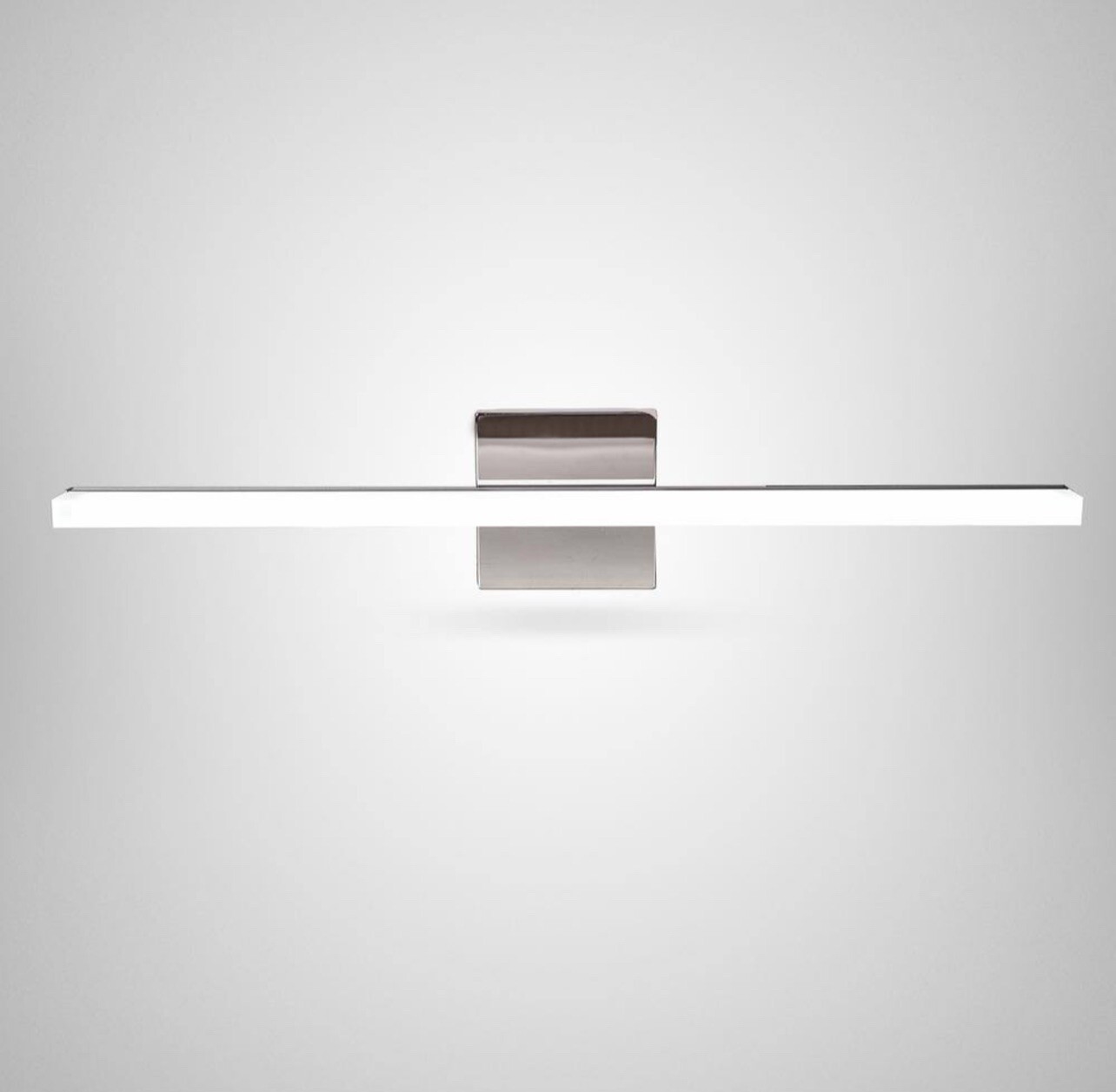 ELECWISH 4.5 in. 1-Light Silver LED Vanity Light Bar 3000K
