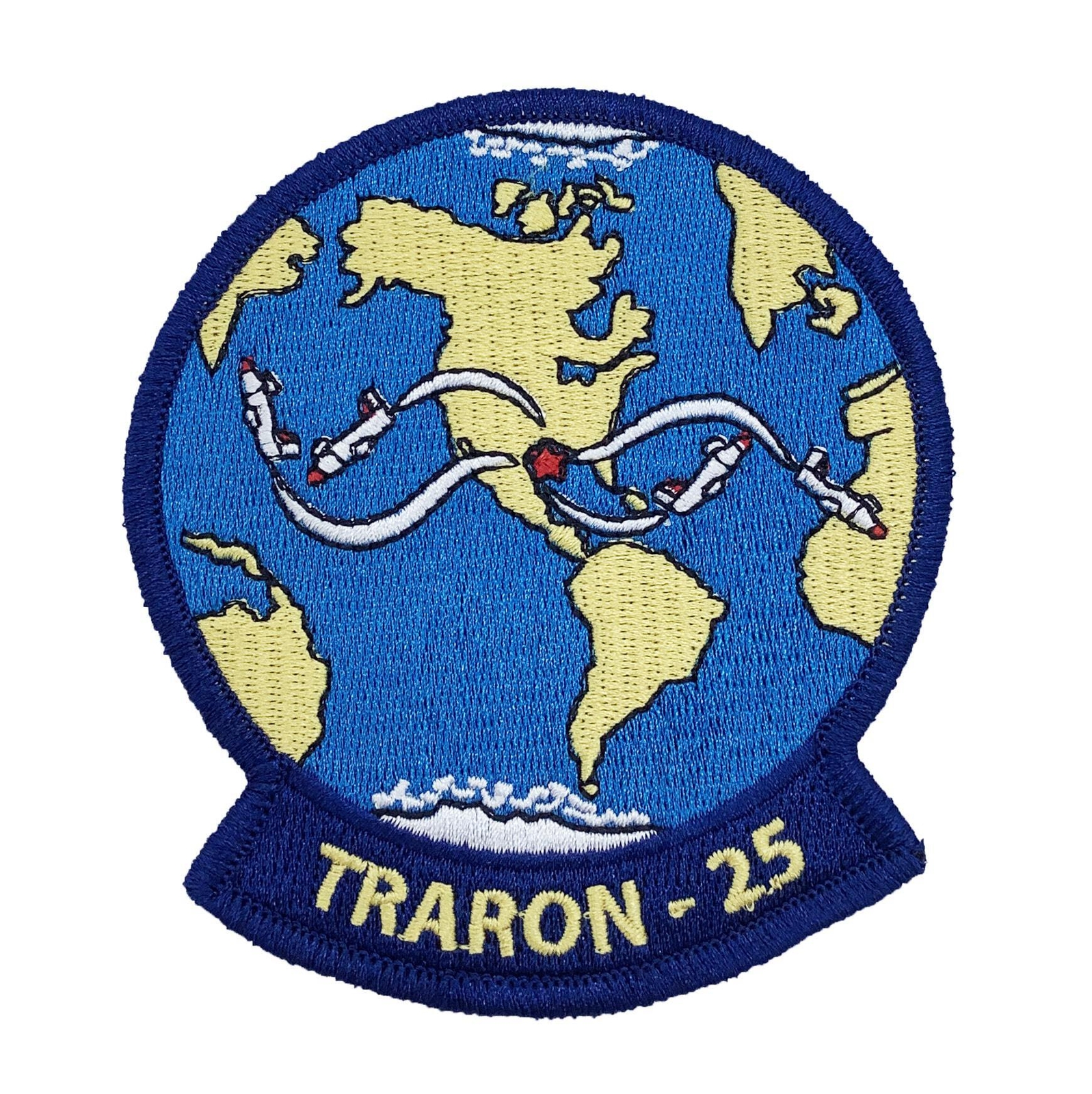 VT-25 Cougars Squadron Patch –  Plastic Backing