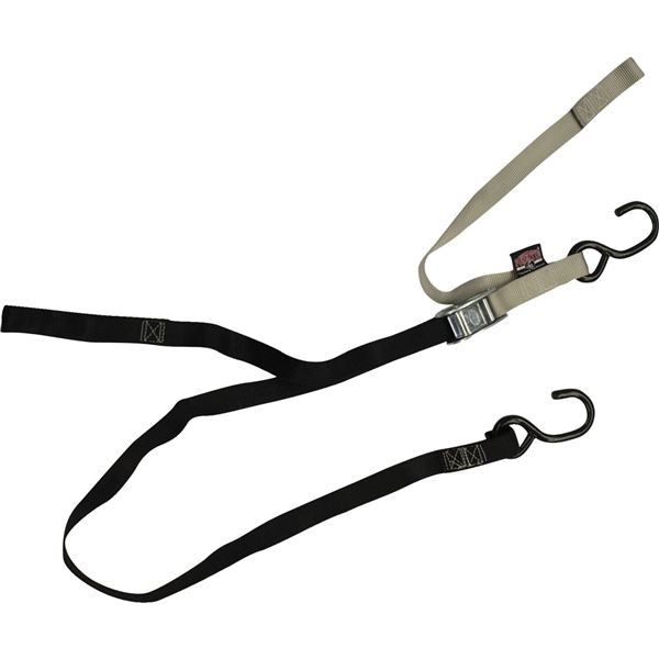 Black/Chrome Powertye With Sewn-In Soft-Tye