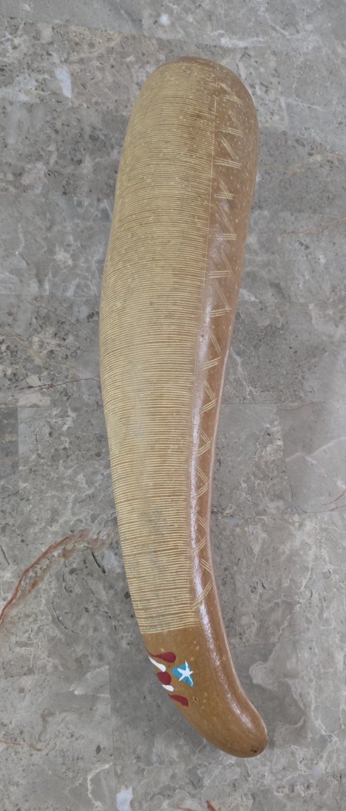 Guiro De Puerto Rico Mide 17 Pulgadas