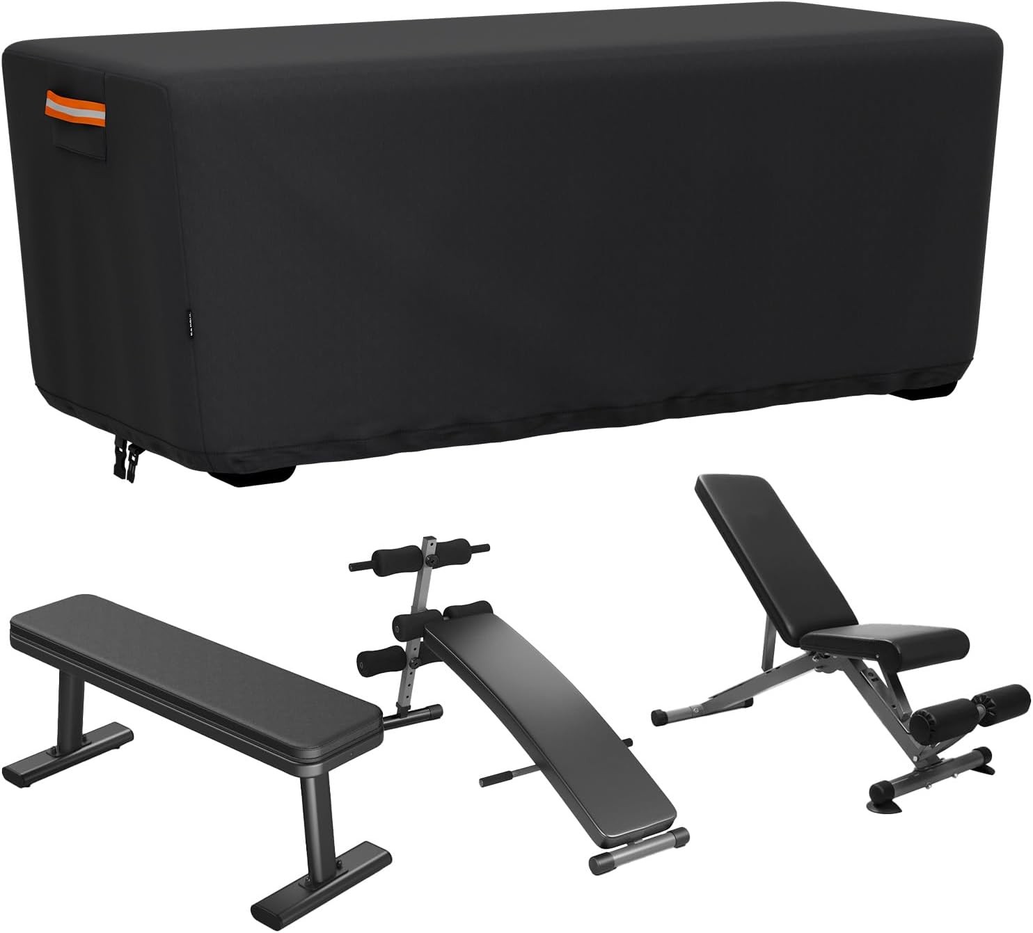 Waterproof Dustproof Weight Bench Cover for Workout Bench Sit-up Board us