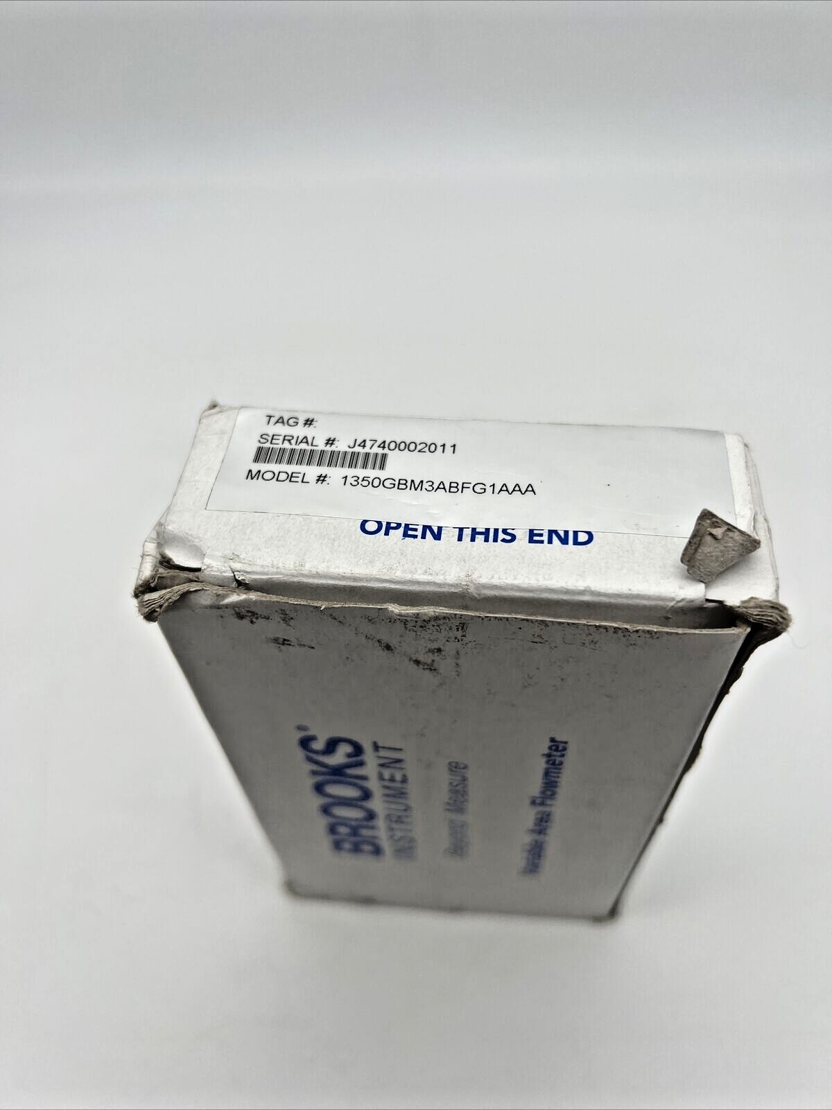 Brooks Instruments Beyond Measure Variable Area Flow Meter 135GBM3ABFG1AAA