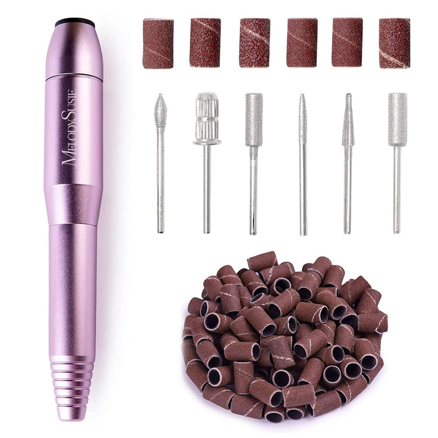 Portable Electric Nail Drill,PC120B Compact Efile Electrical Professional Nail F