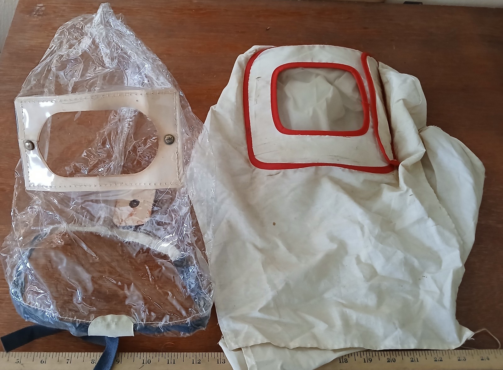 Lot of 2 Face Shields - Used