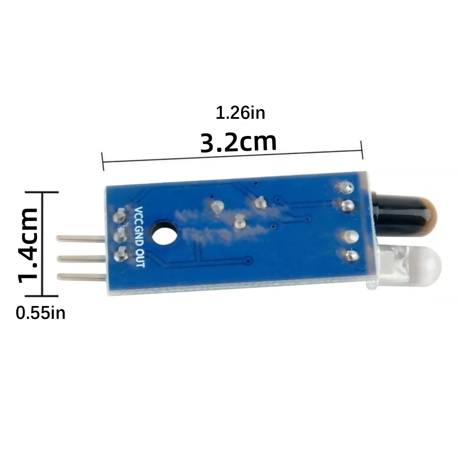 New 10PCS/Set Smart Car Robot IR Infrared Obstacle Avoidance Sensor Module
