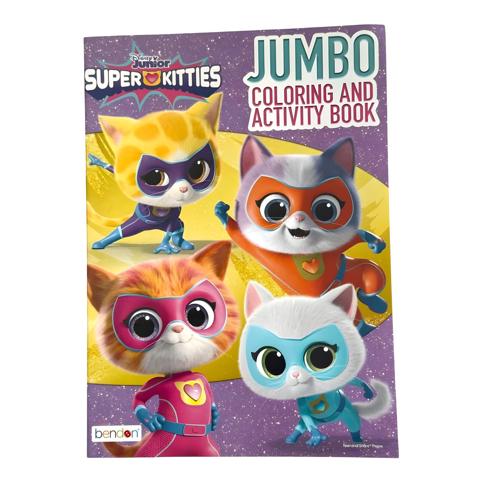 Super Kitties 80Pg Coloring Book ACC NEW