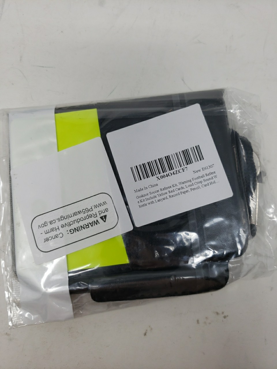 7 Gosknor E61307 Soccer Referee Kits