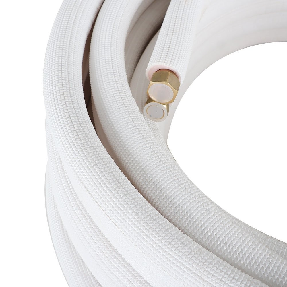 50FT Mini Split Line Set 3/8" & 5/8" Install Kit For Mini Split Heat Pump System