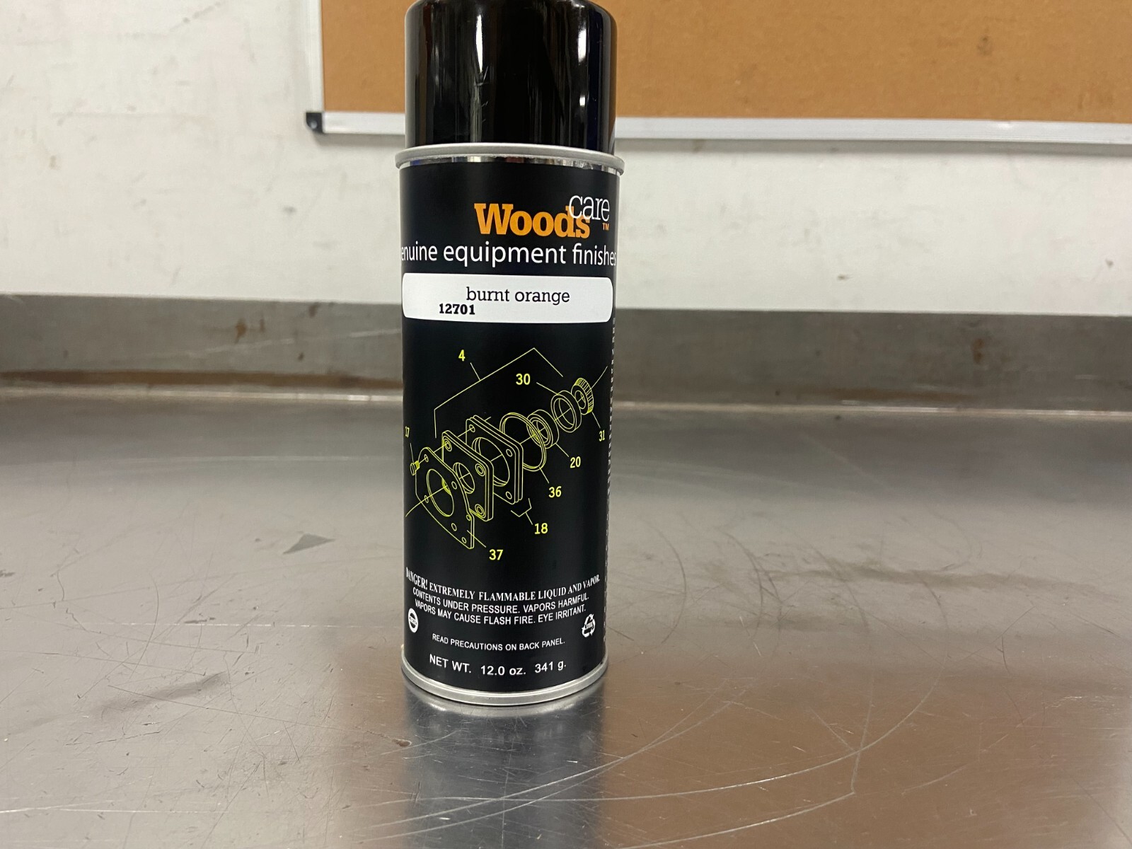 New OEM WOODS Burnt Orange Spray Paint 12701CS