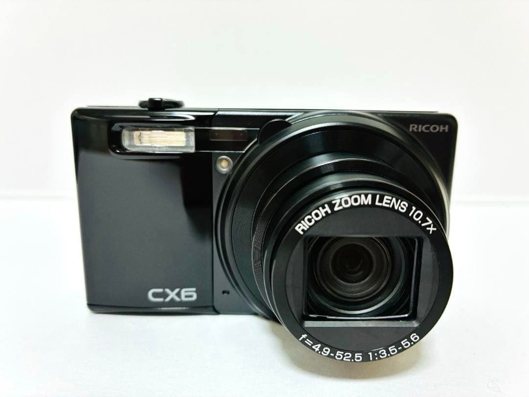 - Total Shutter Count: 6 Pcs - Ricoh CX6 Black