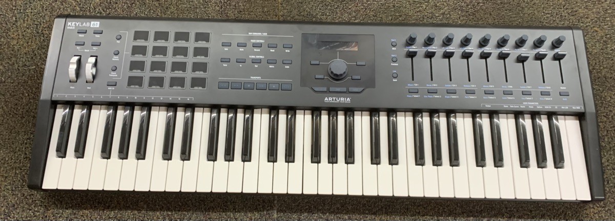 Arturia KeyLab 61 MkII 61-Key Music Production Keyboard Controller (GAL158120)