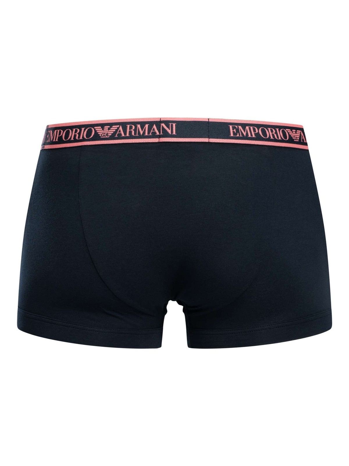 Emporio Armani Men's 3 Pack Trunks, Blue
