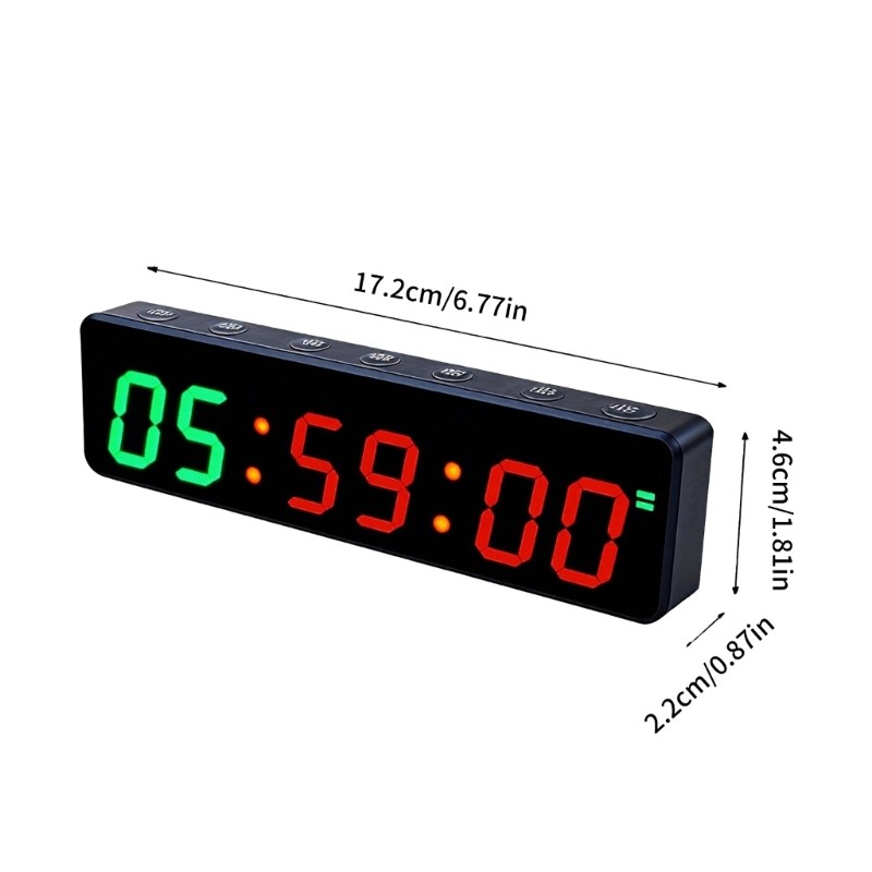 Portable Exercise Timer For Interval Workouts And Daily Use