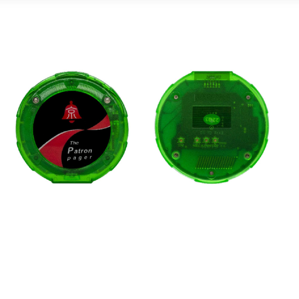 10 Pagers Wireless Restaurant Pager Queue Management Buzzer System with Keyboard