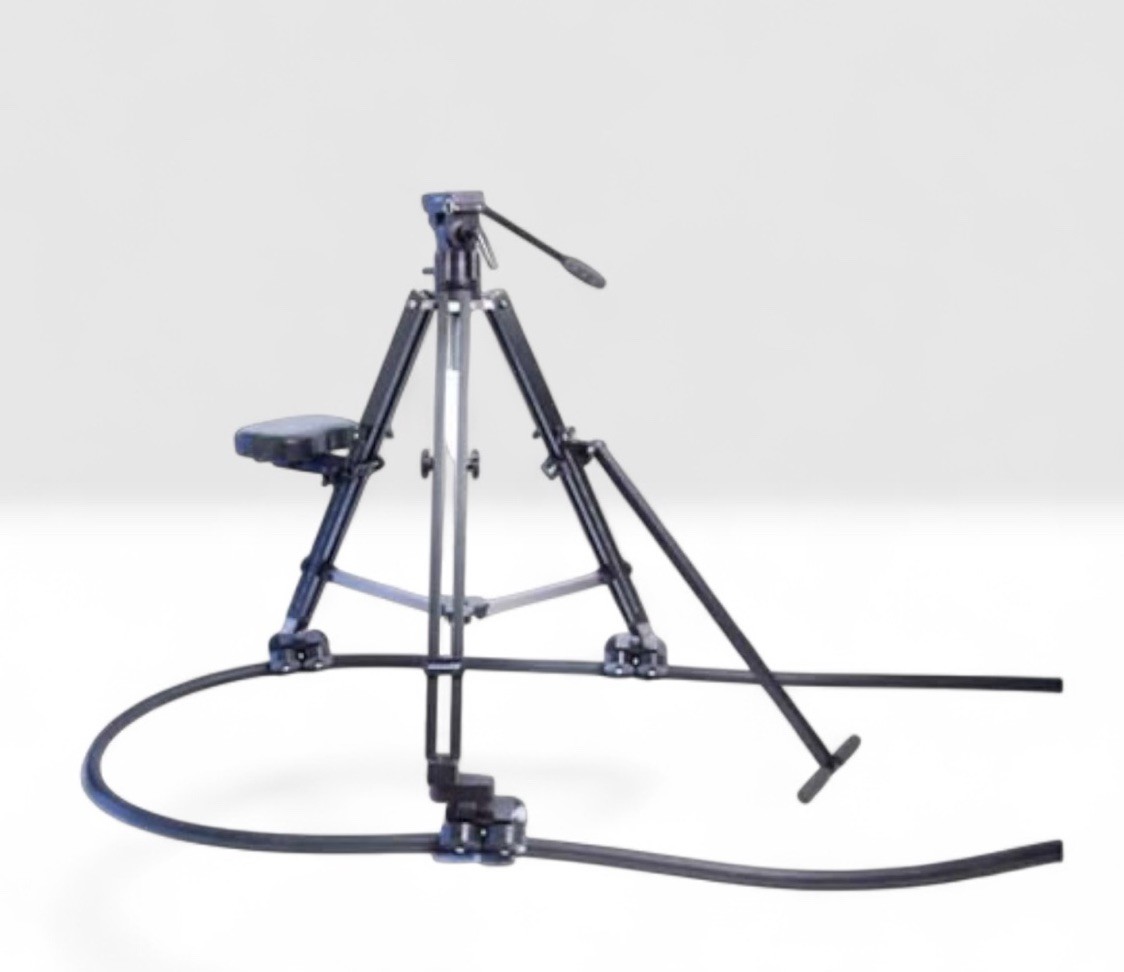 NEW Kessler Crane K-Flex Dolly Track 50’ with Case Portable Flexible Track