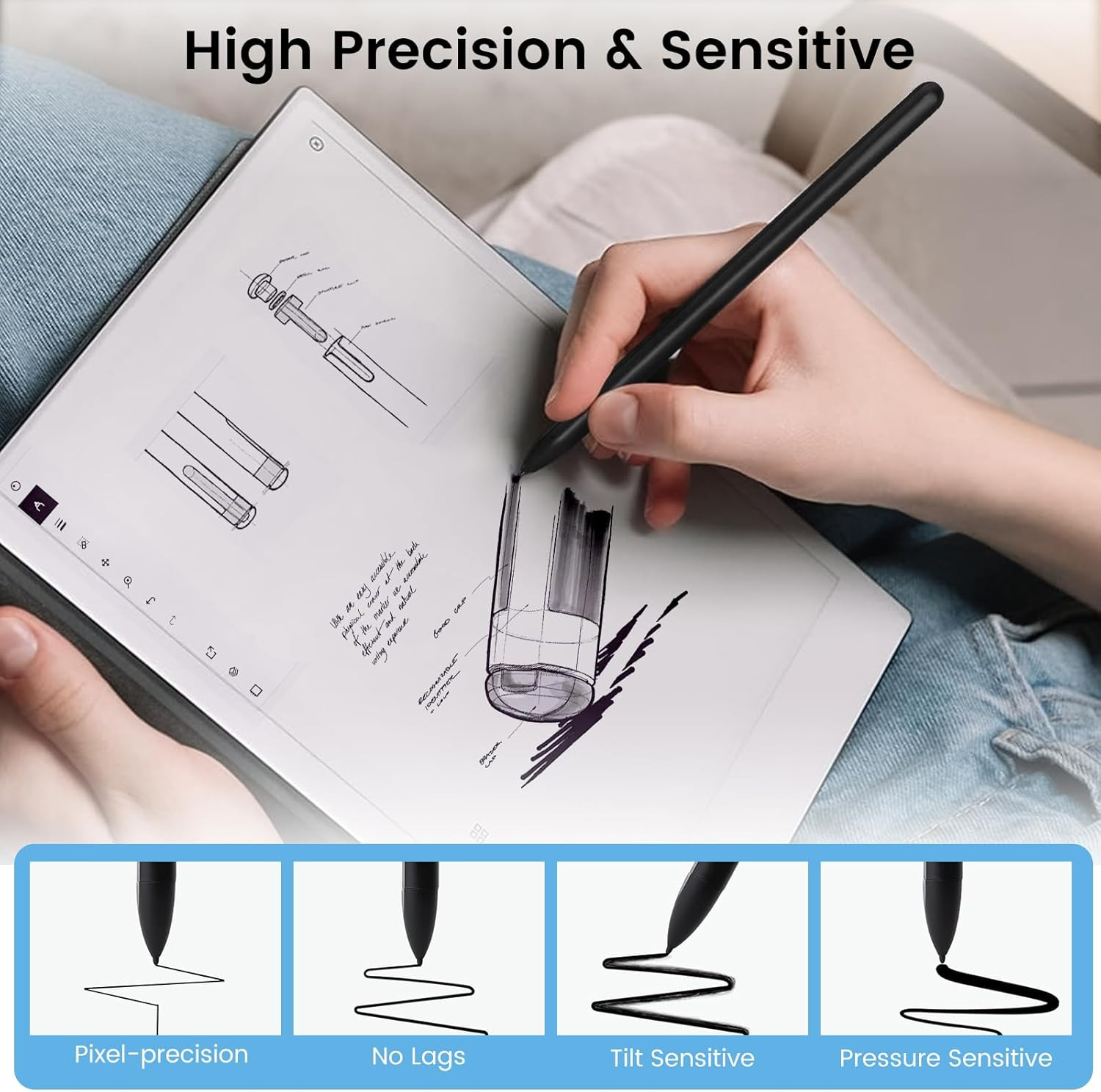 10PCS Replacement Tips for Remarkable 2, Durable Pen Tips Compatible with Remark