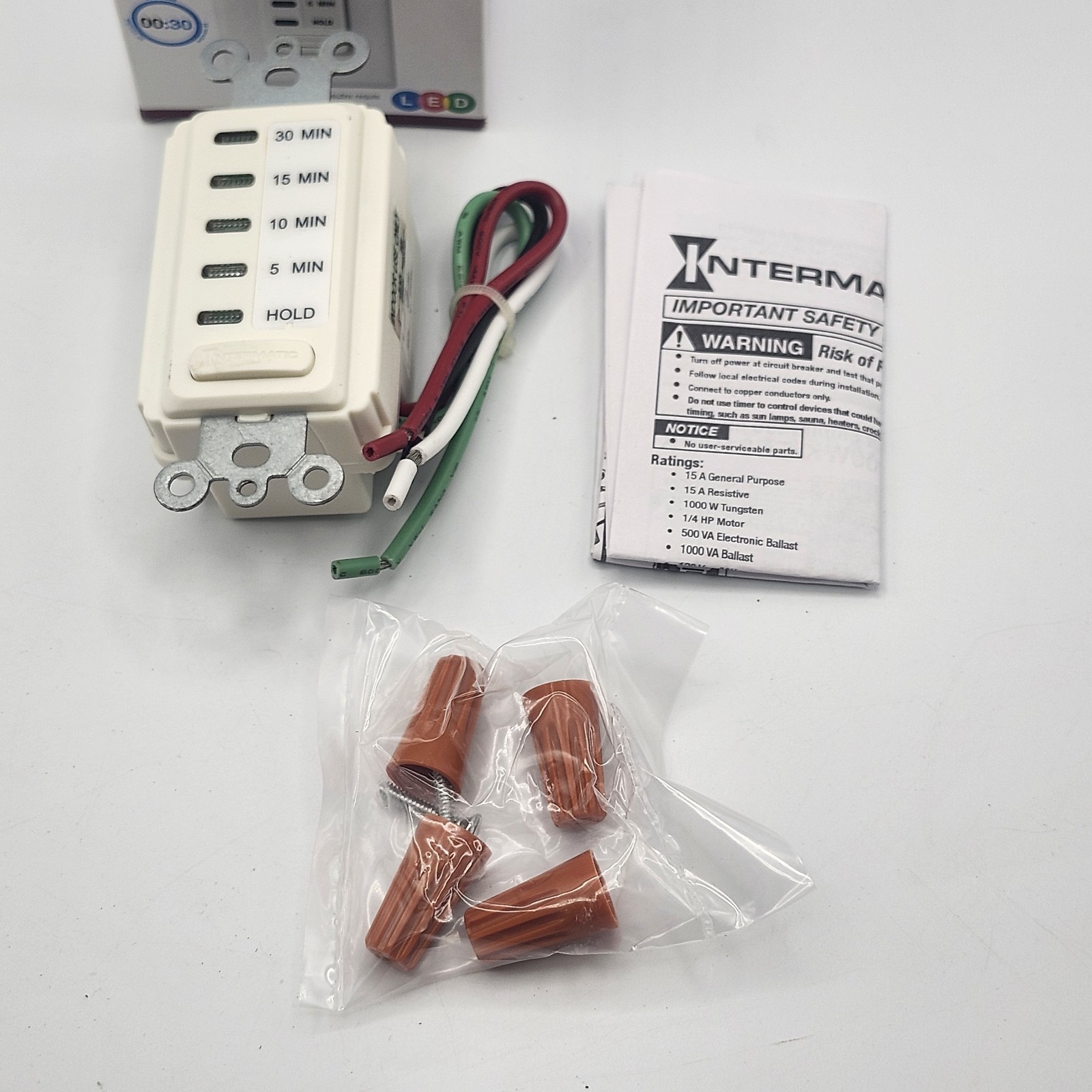 Intermatic Electronic Countdown Timer (30 minute) EC200WK