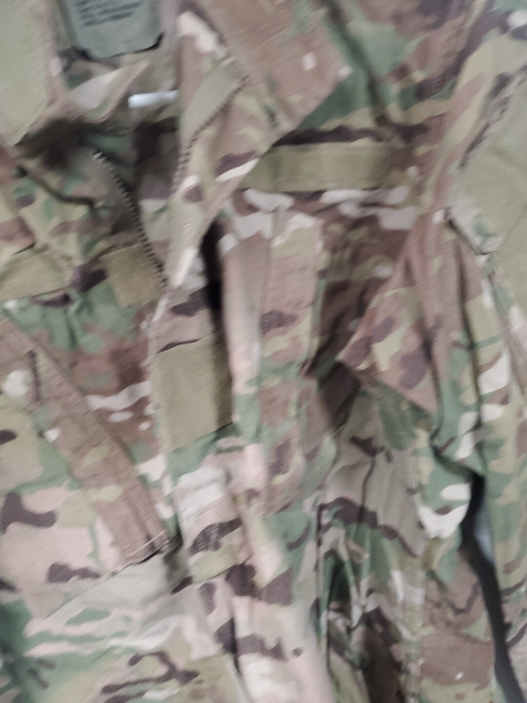 Small Regular US ARMY ISSUE MULTICAM - FLAME RESISTANT New No Tags jacket top