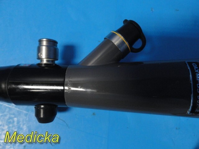 Olympus OSF-2 Fiberoptic Sigmoidoscope W/ Light Cable, Brush, Cap & Case ~ 37261