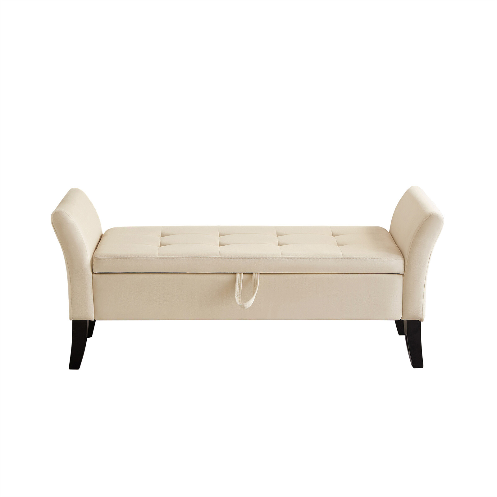 Modern Bed Bench Sofa End Bed Tool Footrest Storage Ottoman For Bedroom Home