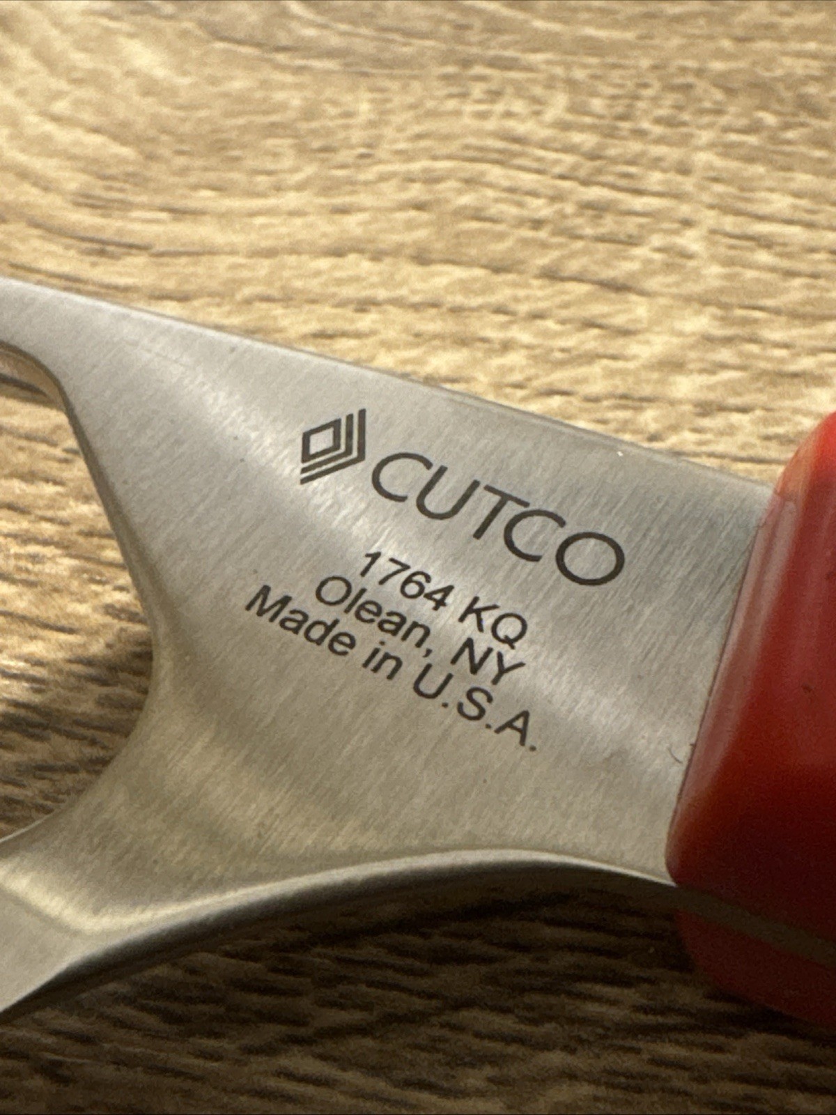 Cutco Red 1764 KQ Cheese Knife RARE