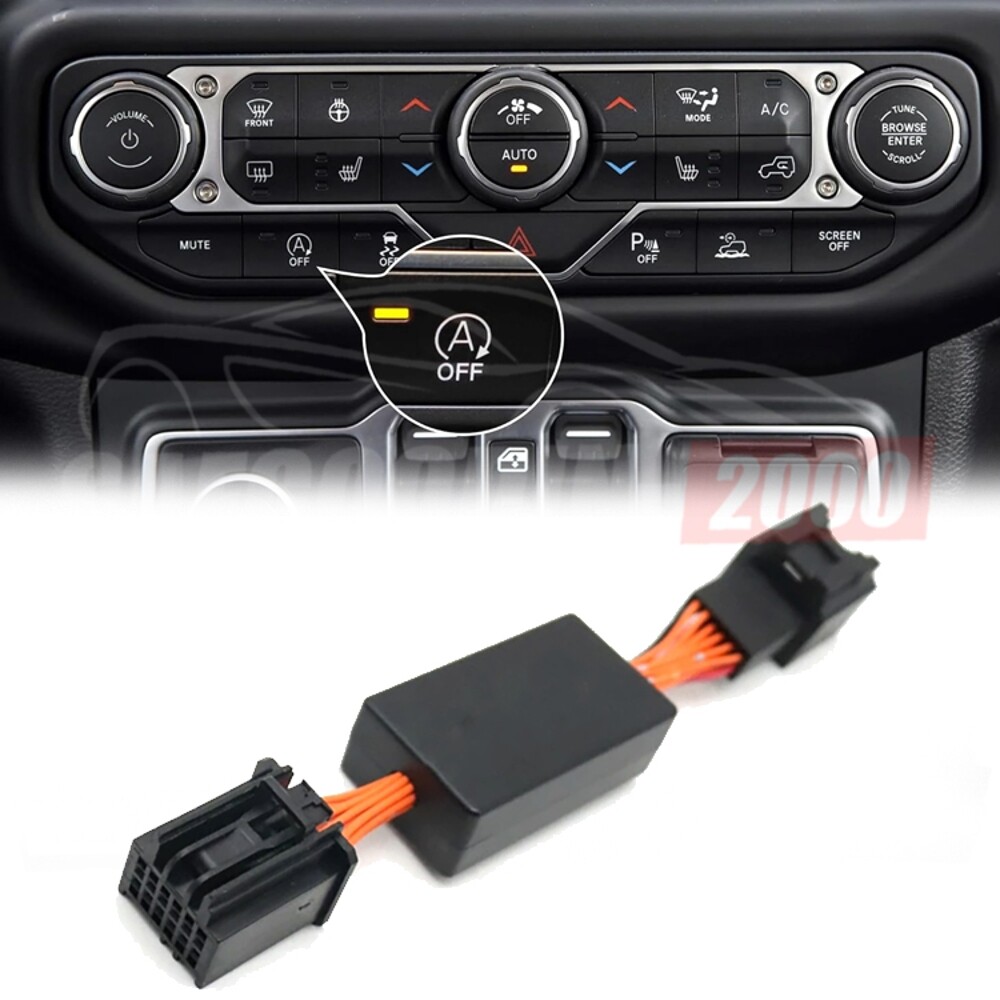 Upgrade Auto Start Stop Eliminator Device Cable For Jeep Wrangler JL JLU 2018-23