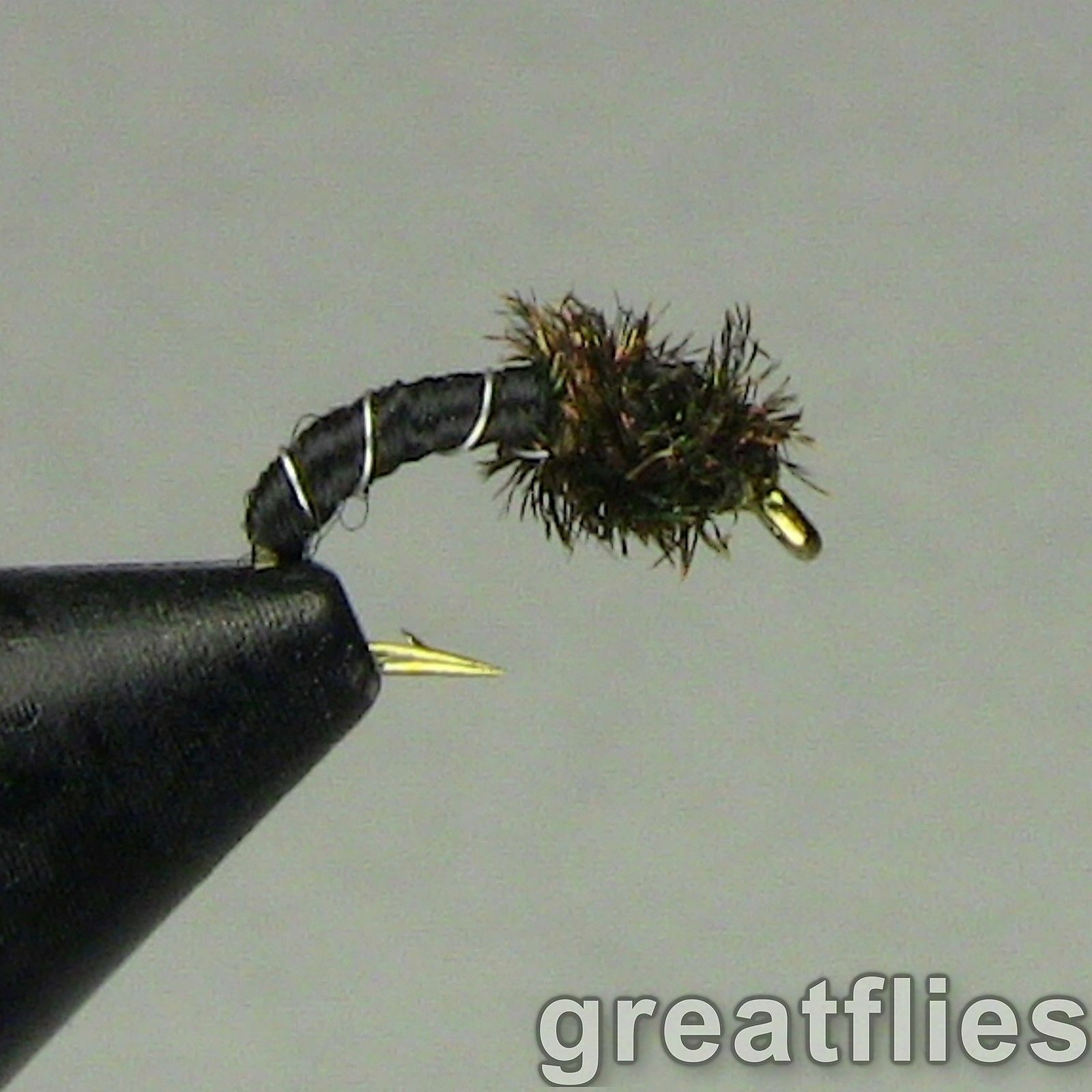 1 dozen (12) - Zebra Midge