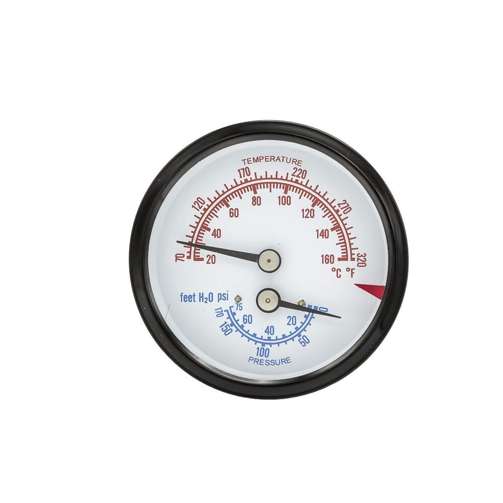 PIC Gauges TRI-RC-254R3.63-D 2.5" Dial 1/4" Male NPT Connection