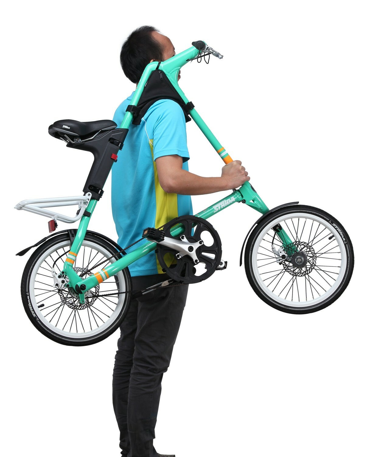 STRIDA Bicycle Shoulder Carrying Support and Small Bag