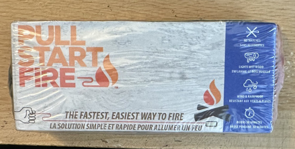 1 Pull Start Fire Pull String Easy To Use Fire Starter Campfire Survival Bug Out