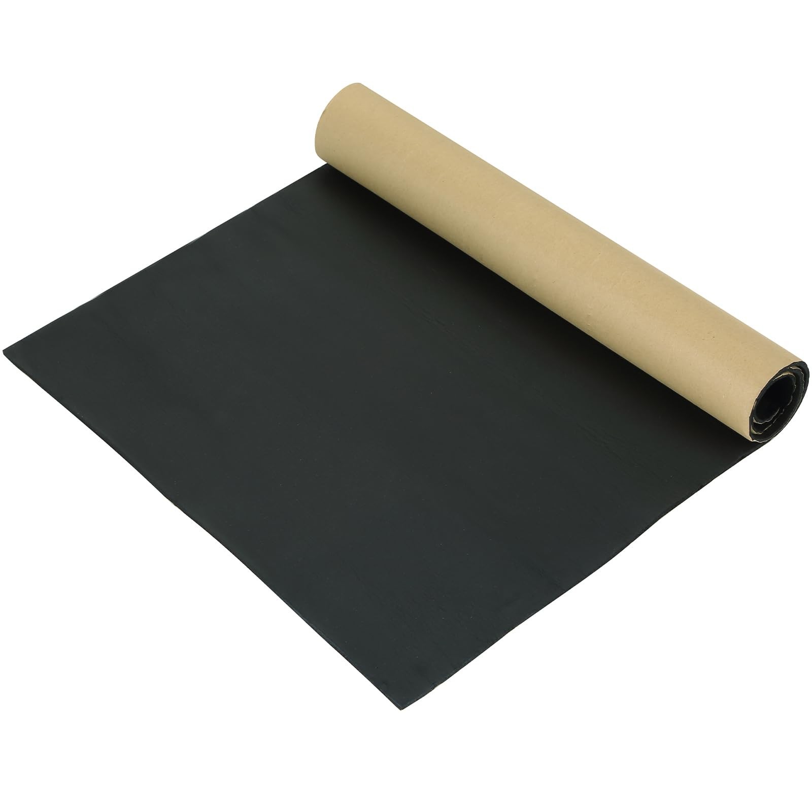 Sponge Neoprene with Adhesive Foam Rubber Sheet 1/8” Thick X 12” Wid
