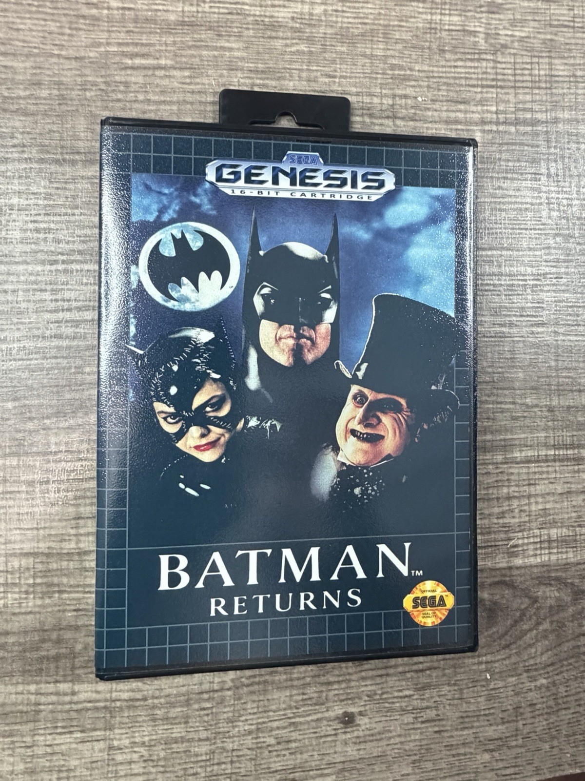 Batman Returns Custom Game Case For Sega Genesis  *NO GAME*