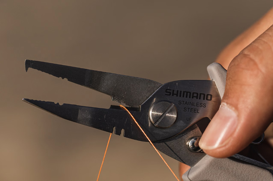 SHIMANO AD Pliers RH TYPE-F Black CT-541P Compatible ring(#) 1~5 158mm Stainless