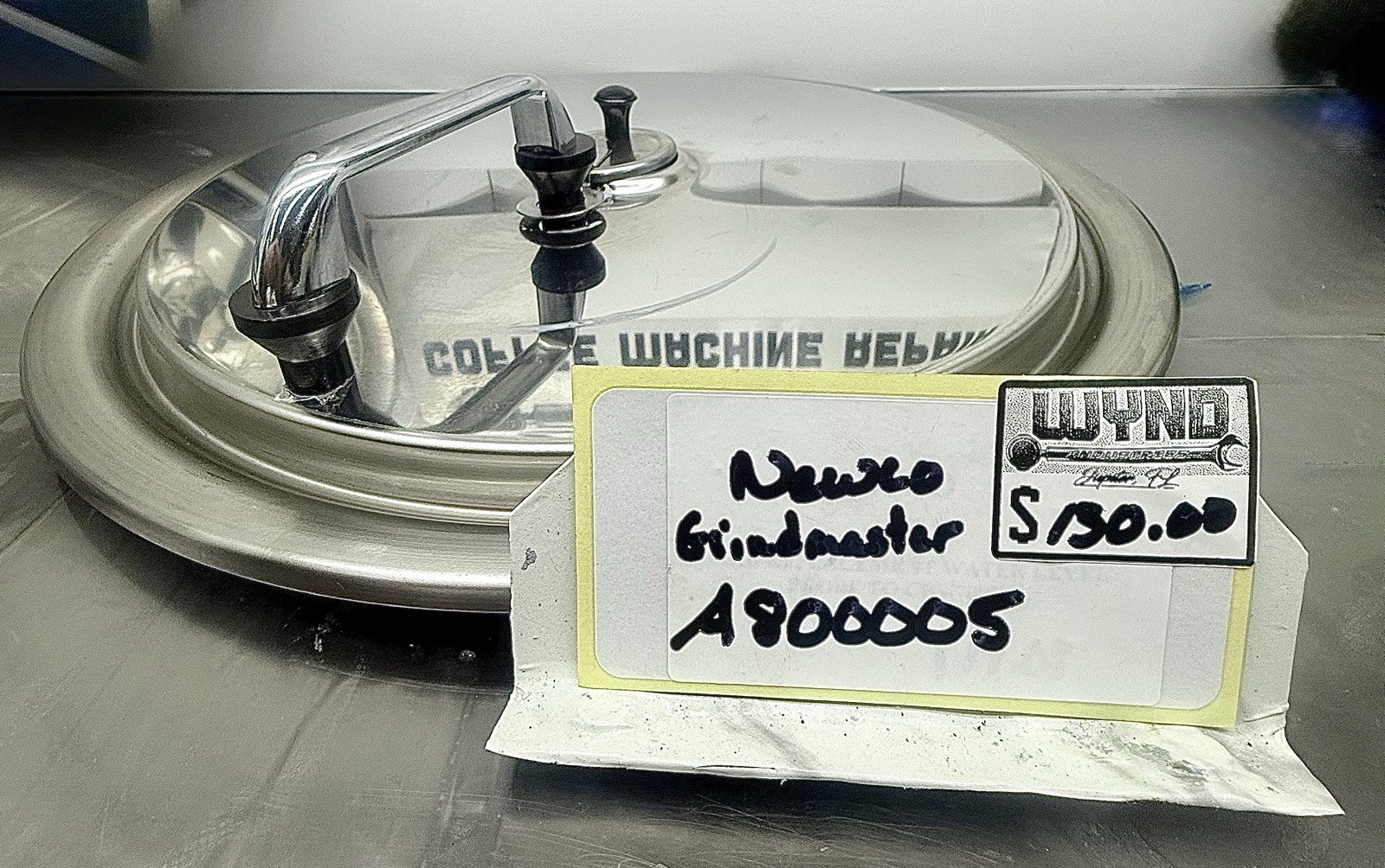 (Scratch+Dent) Newco / Grindmaster 3 Gal Urn Cover Complete