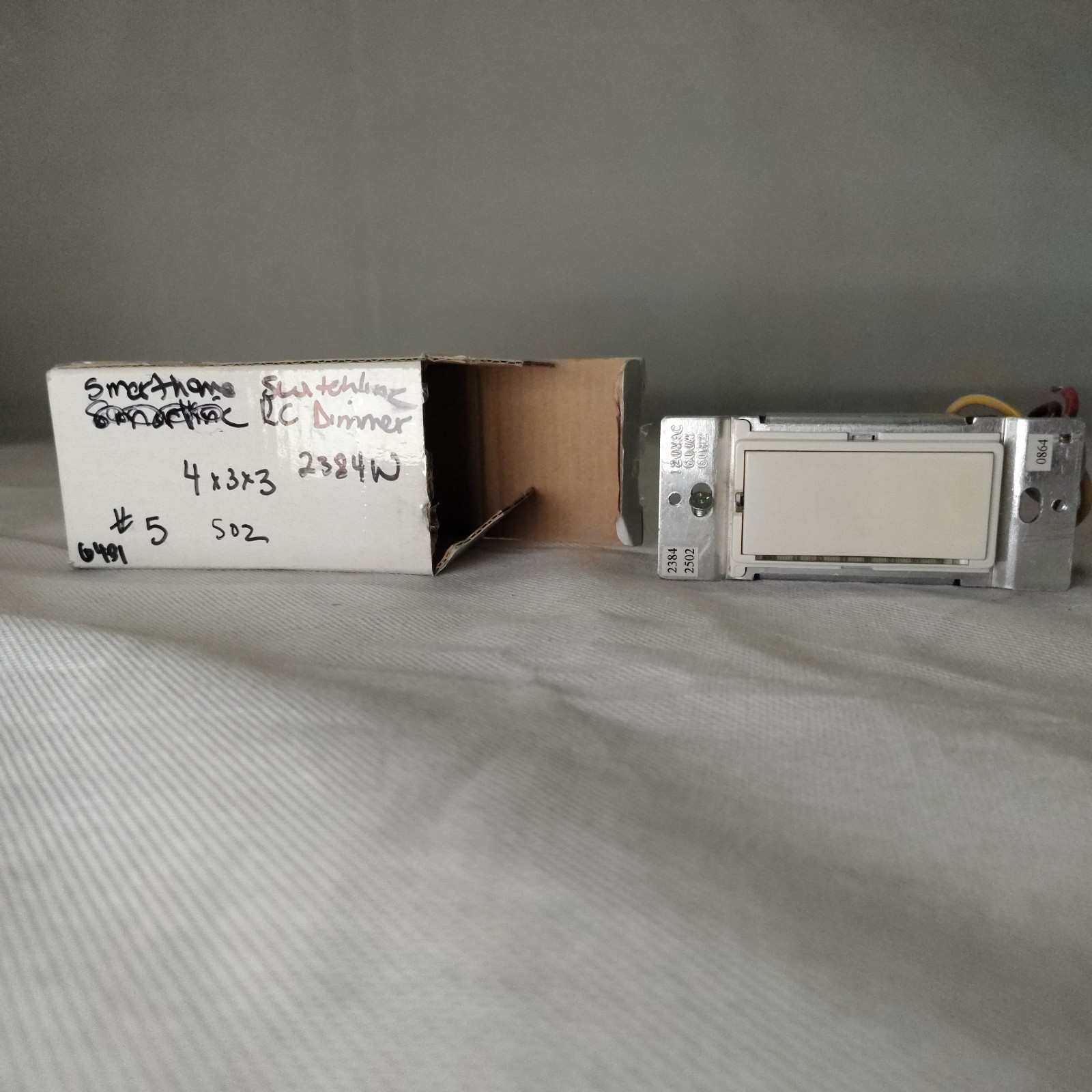 SwitchLinc 600W Remote Control Dimmer Wall Switch 2384W White Tested #2-7, #9