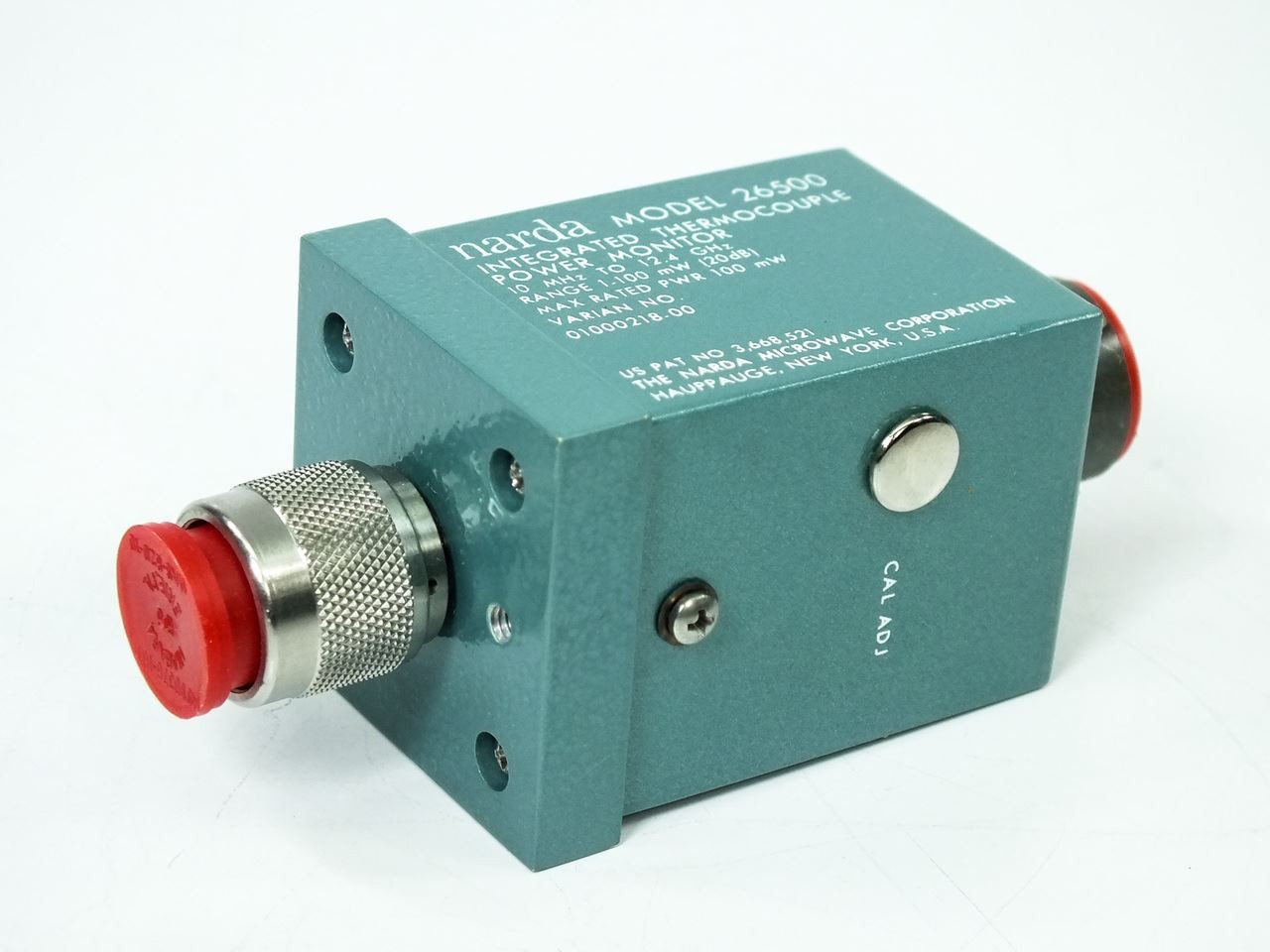 Narda 26500 Integrated Thermocouple Power Monitor 10MHz-12.4GHz 100mW RF