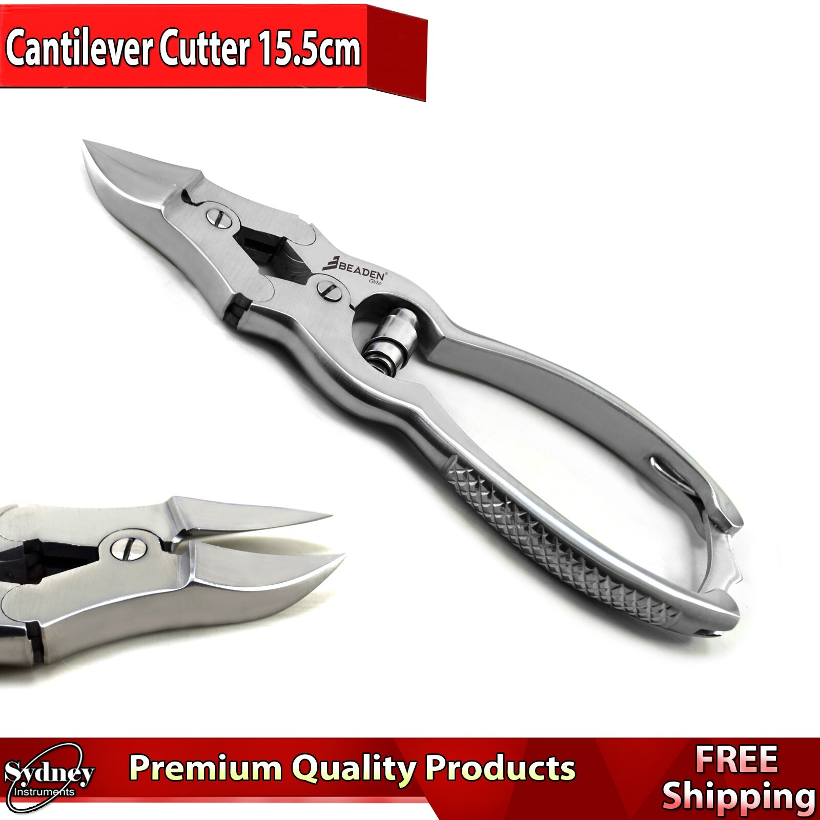 Podiatry Pedicure Kit Heavy Duty For Thick Nail Toe Nail Clippers Nipper Cutter