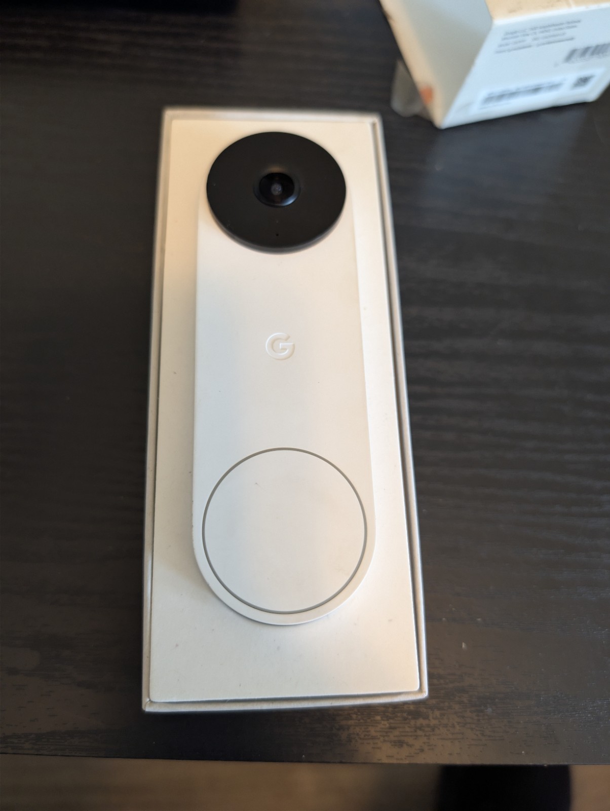 Google Nest Doorbell, Wired - Linen