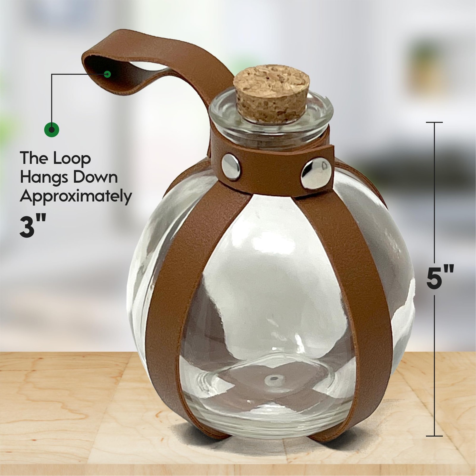 Glass Potion Bottles with Cork, Bottles prop, Dark Magic Potion bottles with ...