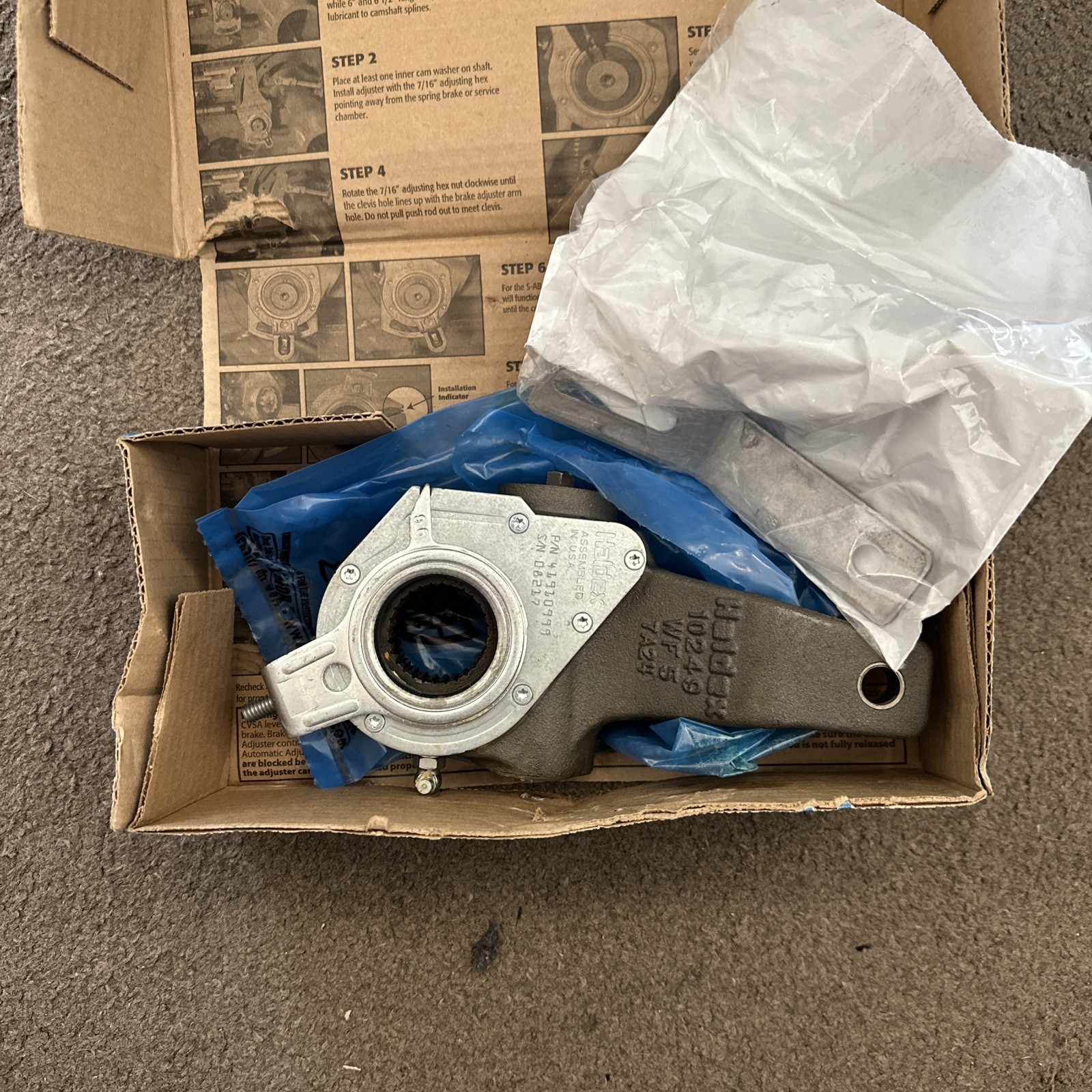 NEW HALDEX RH SLACK ADJUSTER KIT 82-37458-000 427-10517 41910999