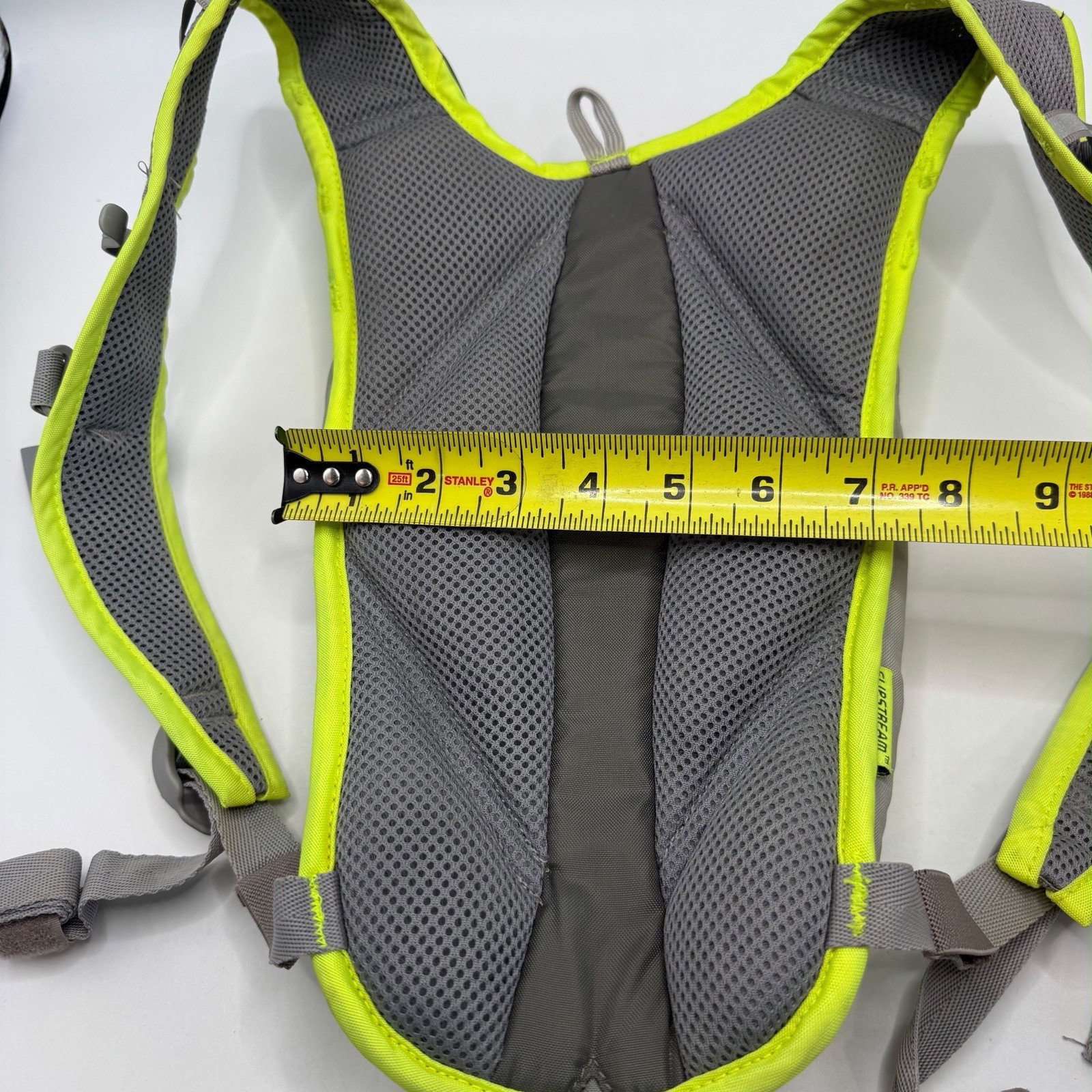CamelBak Slipstream Hydration Backpack Hi Vis Yellow Gray No Bladder Pack