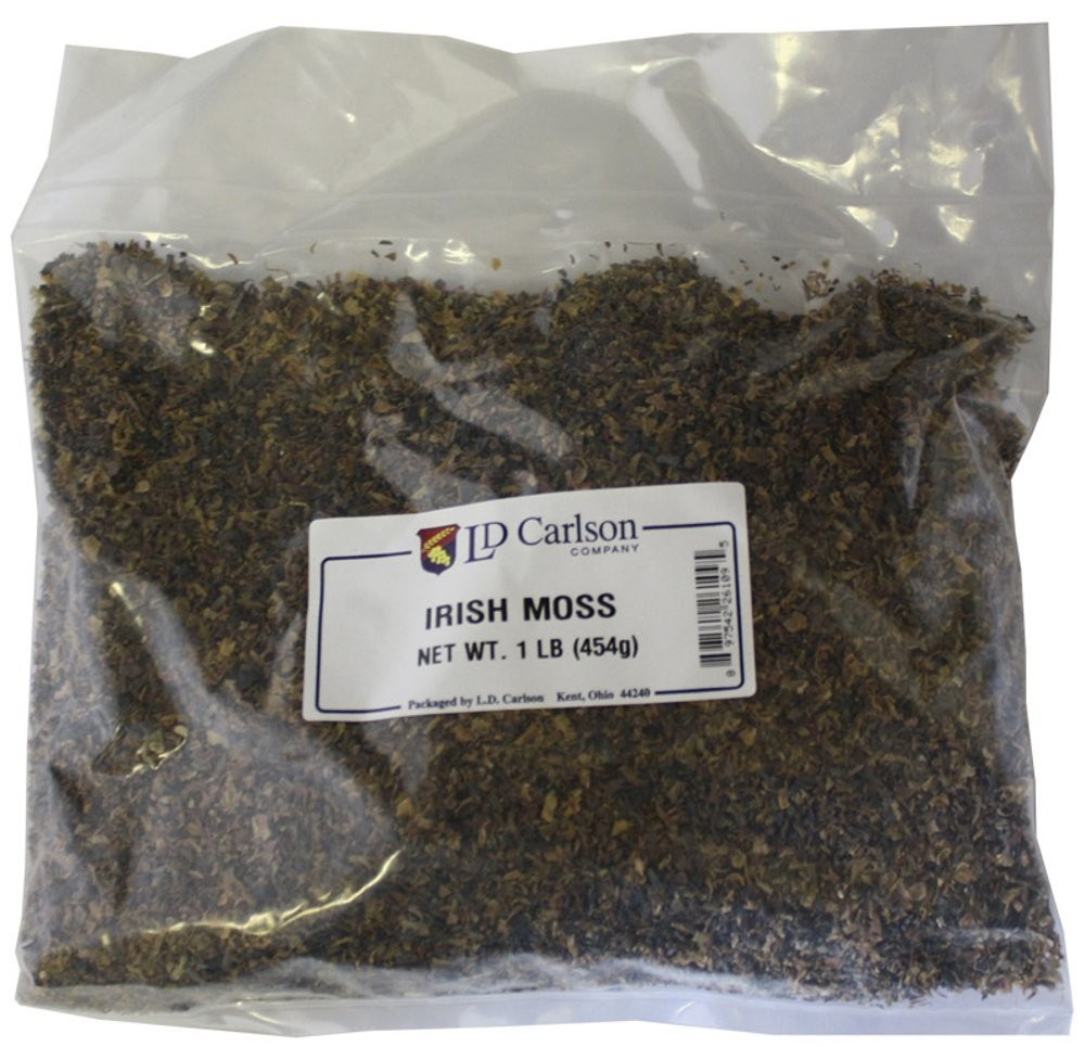 Irish Moss Flakes 1 lb for Home Brew Beer Making