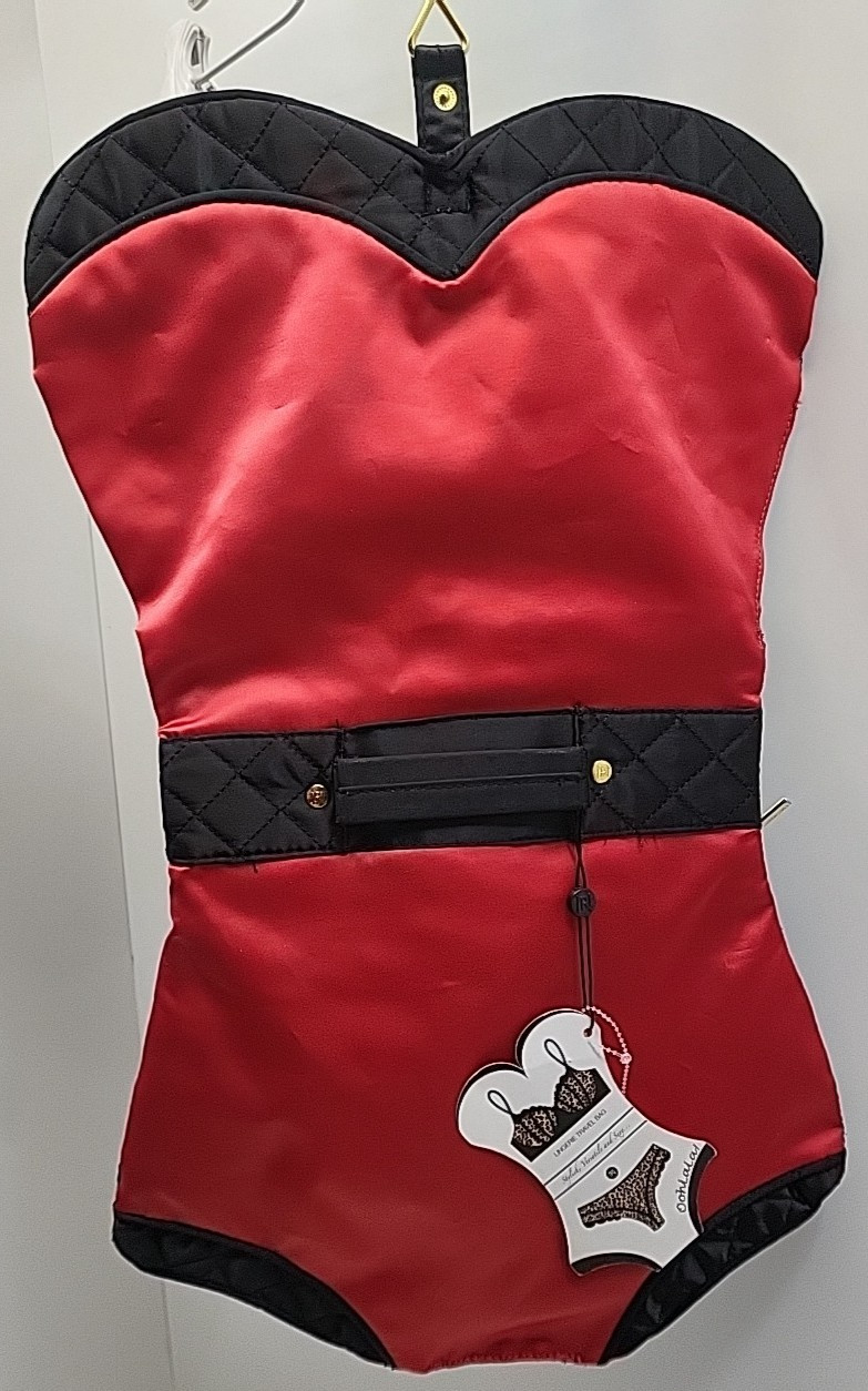 NEW Spanx Pursen Women's Lingerie ❤️ Toys Travel Bag Red Black Makeup Toiletries