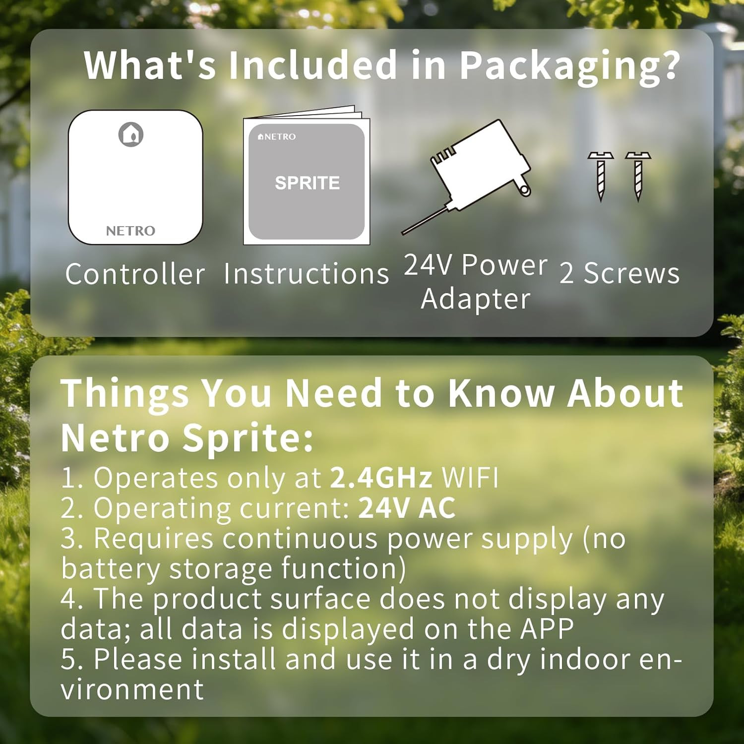 Smart Sprinkler Controller 6 Zones Sprinkler Timer App-Based Irrigation Controll