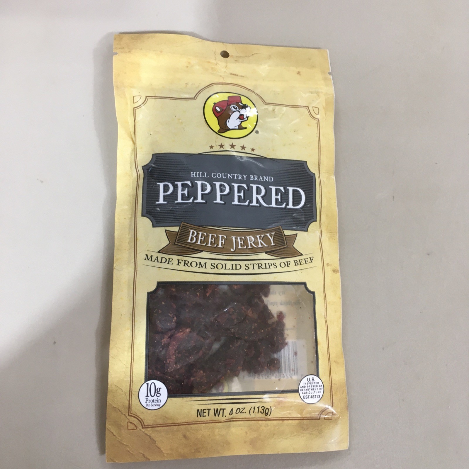 Bucee’s Peppered Beef Jerky 4oz