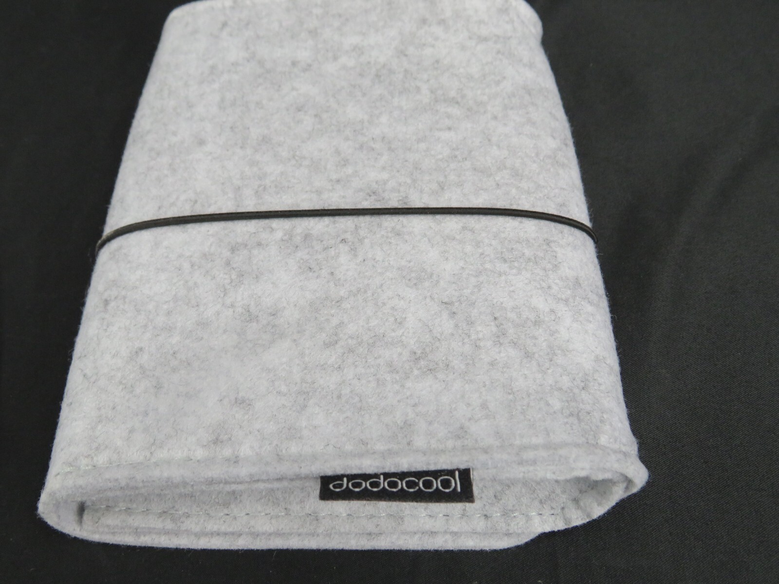 Dodocool Mouse Felt Pouch Gray 7"x5.5" Soft Protective Case