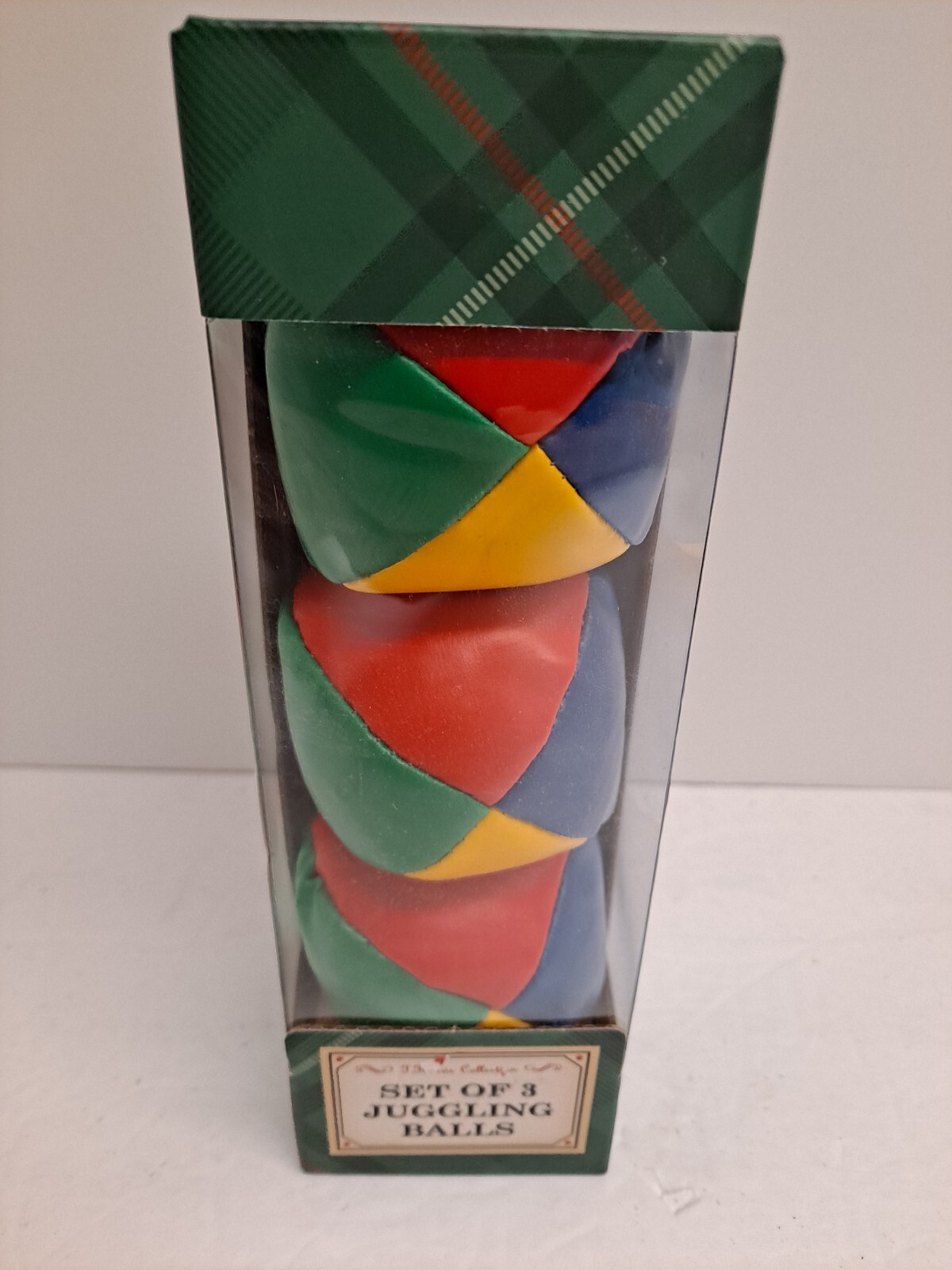 Set of 3 Juggling Balls Multi Colorful, 2" Stress Reliever. New In Package
