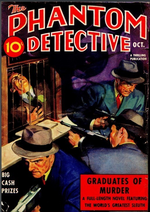 PHANTOM DETECTIVE MAGAZINE 16 Classic Issue Collection On USB Flash Drive