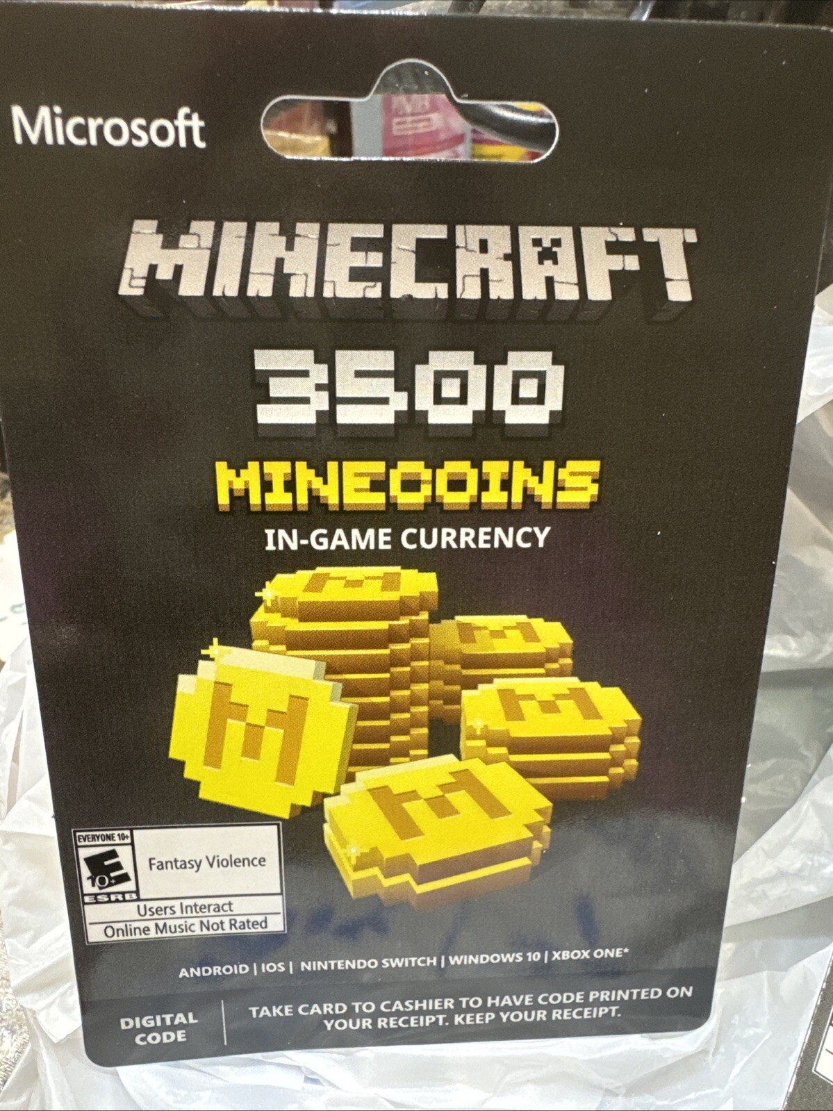 3500 Minecoins